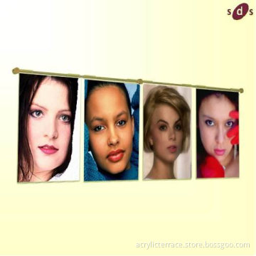 wall Acrylic Poster Display with 4 sections S10051371